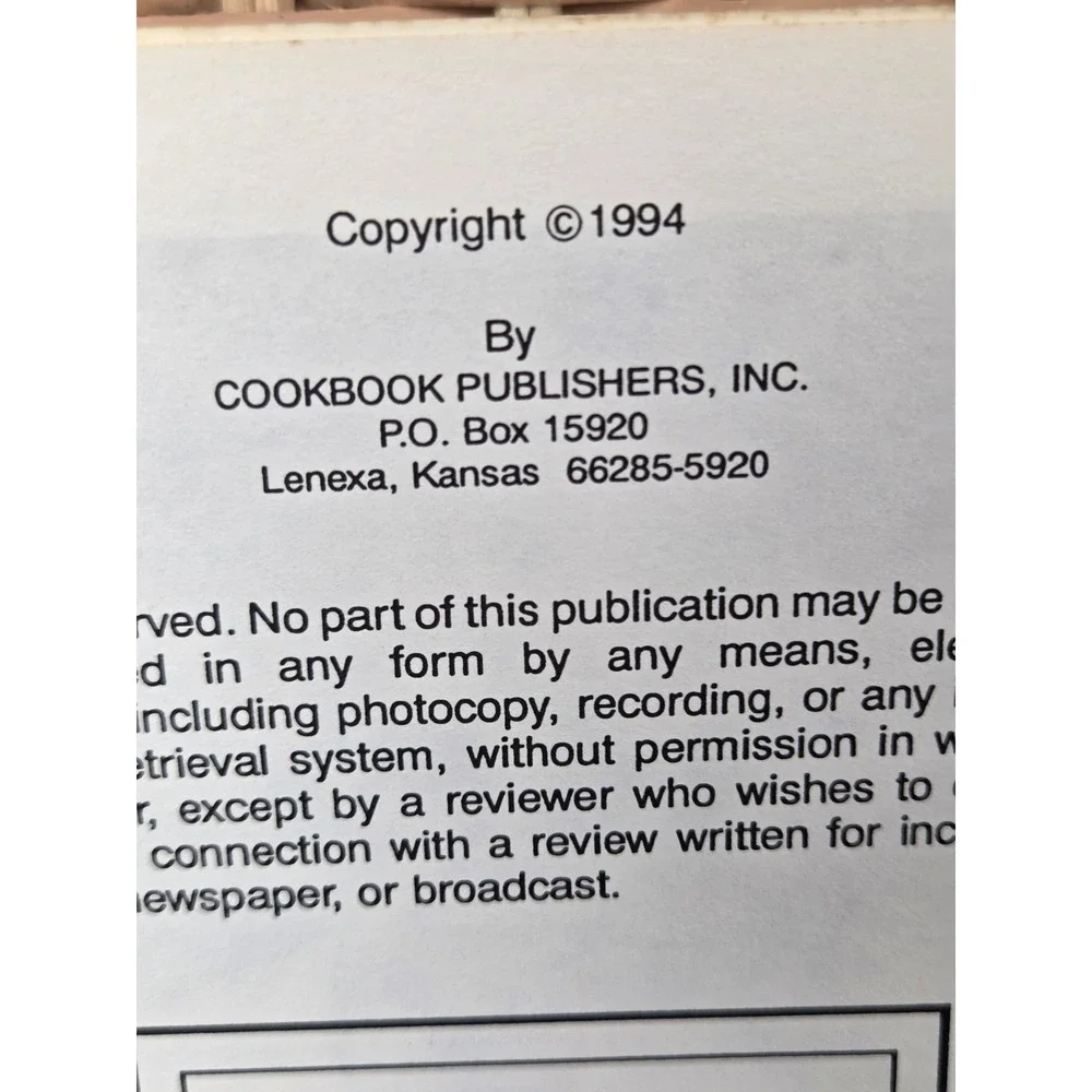 The Elkin Woman's Club Cookbook Elkin North Carolina 1994 Spiral Bound Vintage